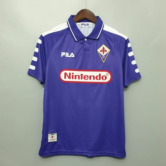 Thailandia Maglia Fiorentina Home Retro 1998 1999